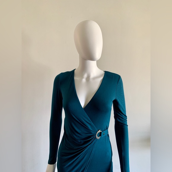 NWOT Marciano Malika Dress in Teal - Picture 2 of 7